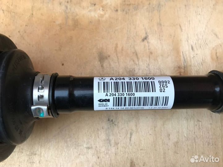 Привод передний левый Mercedes GLK X204