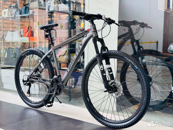 Велосипед горный скоростной тт210 27s 27.5'' серый