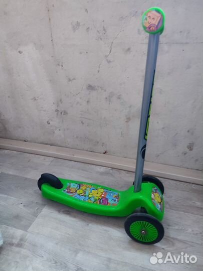 Самокат детский трехколесный бу