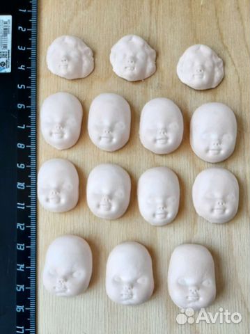 Личики для ватных игрушек/кукол