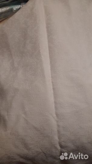 Ткань белая с выбитым рисунком СССР