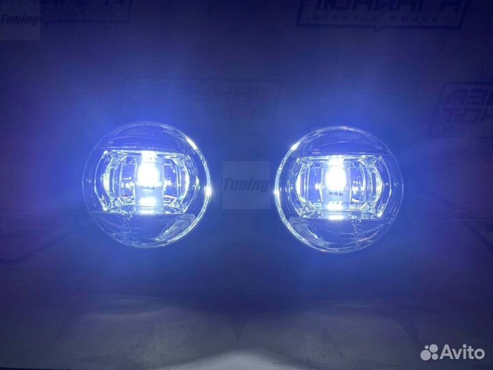 Туманки LED Toyota Land Cruiser 200 2012-15г N2929