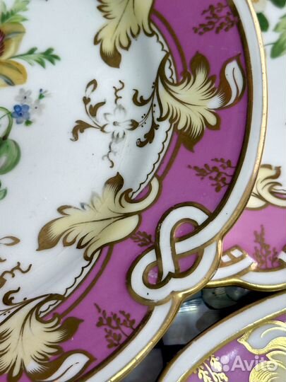 Антикварные тарелки Англия