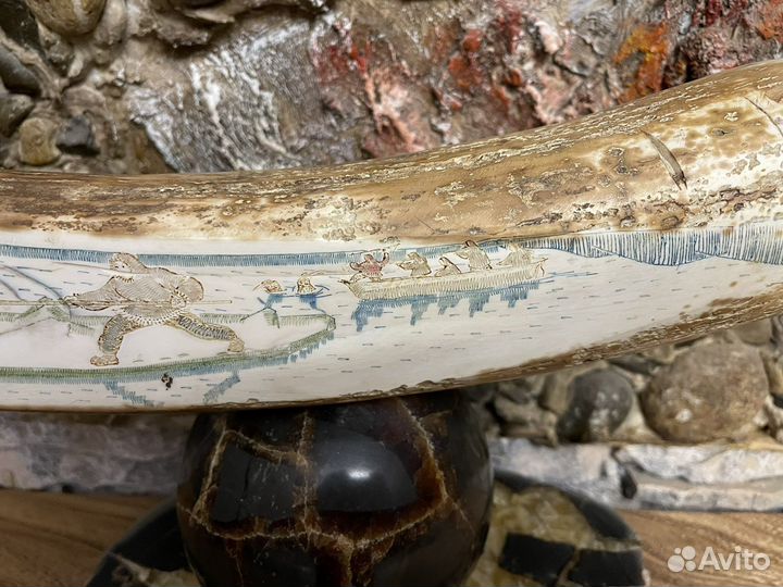 Бивень мамонта. Авторская работа