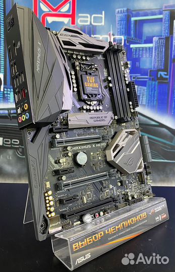 Материнская плата asus ROG maximus X hero s.1151v2