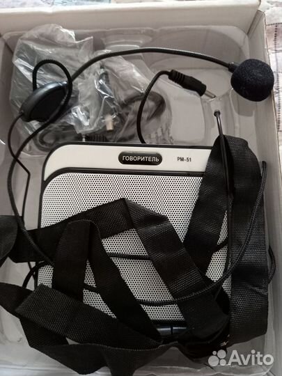 Микрофон громкоговоритель новый