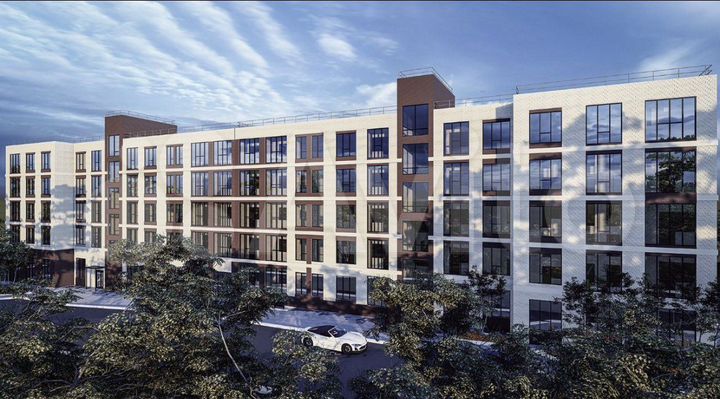 1-к. квартира, 51,2 м², 4/5 эт.