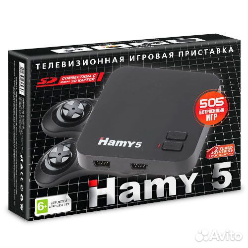 Игровая приставка 8/16-бит Hamy 5 (505 игр)