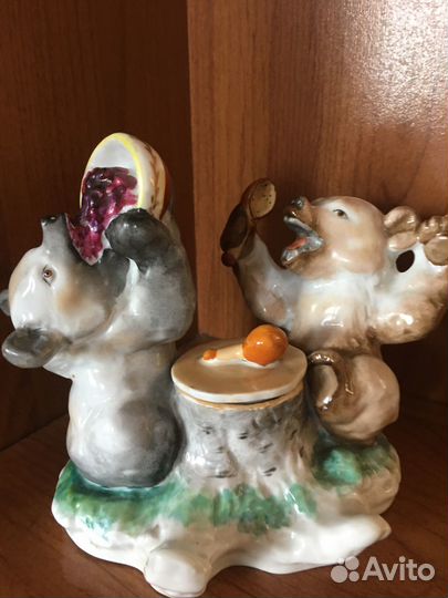 Продаётся чернильница Мишки сладкоежки