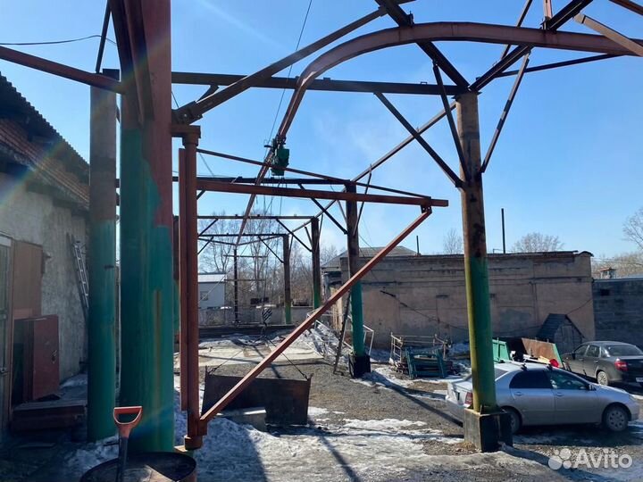 Продам эстакаду с поворотным тельфером 3 тонны