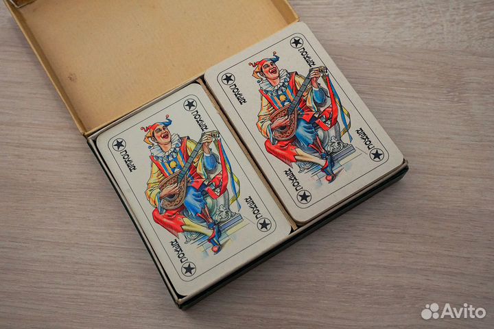 Винтажные игральные карты Blumenmadchen