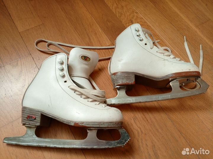 Коньки фигурные детские riedell, 19.5 см