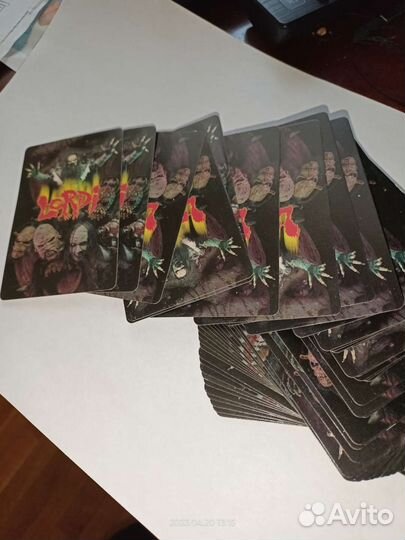 Игральные карты с логотипом lordi Финляндия