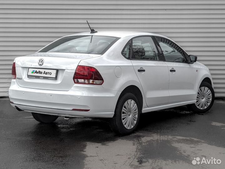 Volkswagen Polo 1.6 AT, 2018, 115 519 км