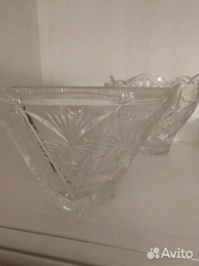 Хрустальная ваза
