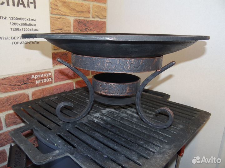 Сковорода-Садж, сталь, чугун