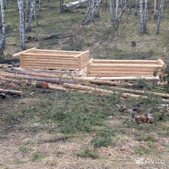Срубы бань 3х4, 3х5, 3х6 из сосны