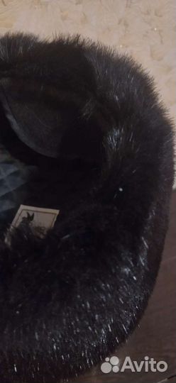 Норковая шапка мужская, 58 размер