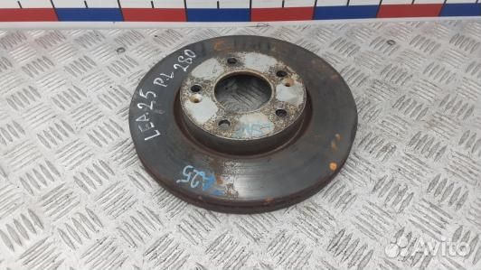 Диск тормозной передний hyundai tucson JM (LEA25N6