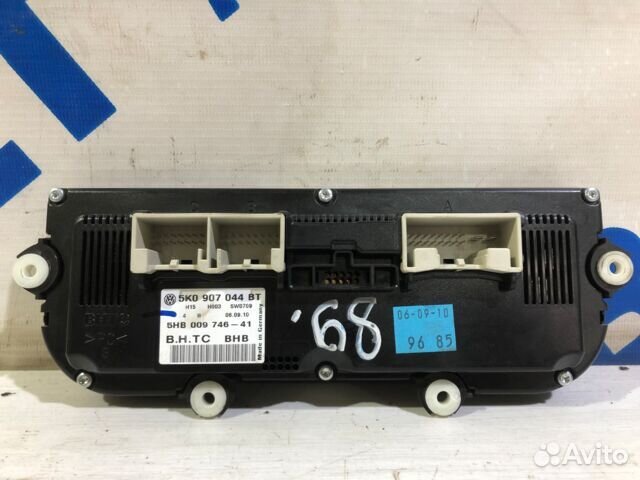 Блок управления климат-контролем volkswagen golf 6