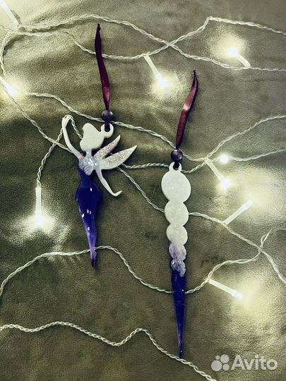 Елочные игрушки ручной работы