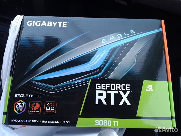 Видеокарты nVidia RTX 3060 ti samsung