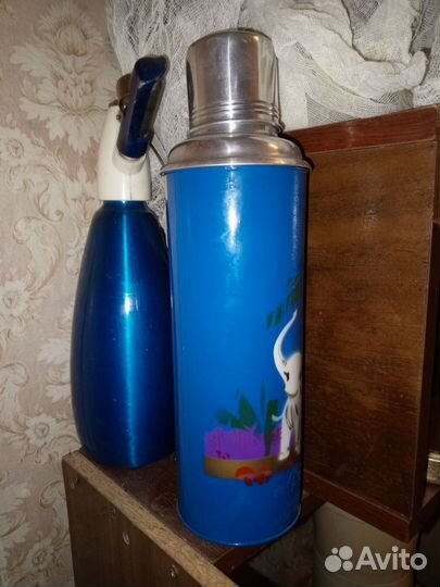 Термос с широким горлом СССР
