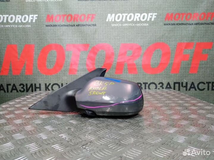 Зеркало левое Мазда 3/Аксела BK хэчбек А783