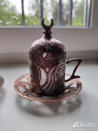 Турецкая кофейная пара