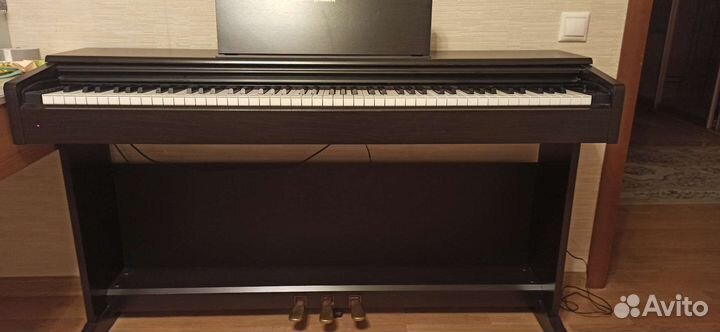 Цифровое пианино yamaha arius ydp-144 r