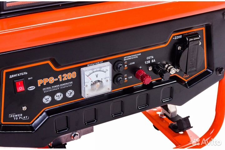 Бензиновый генератор 1,05кВт