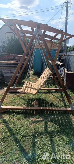 Качели садовые