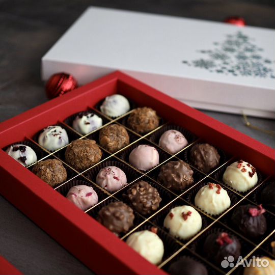 Шоколадный набор трюфелей на 40 конфет
