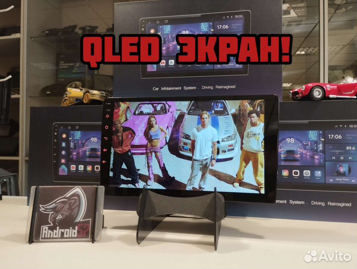 Магнитола android 9дюймов 8 ядер 2gb/32gb DSP