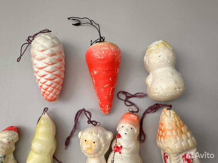 Елочные игрушки СССР