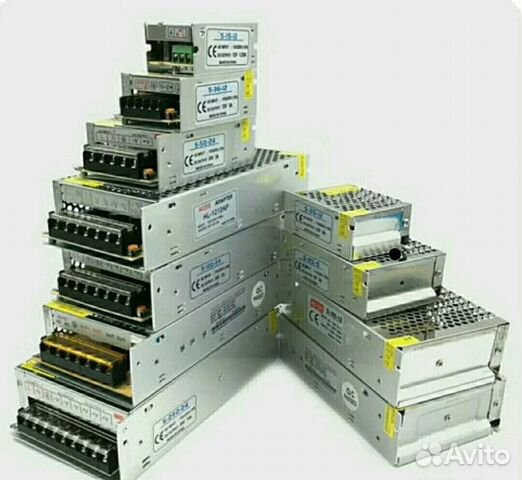 Интерьерные ip20 блоки 12в