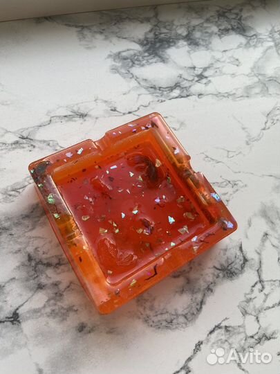 Пепельница из эпоксидной смолы