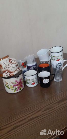 Кружки фарфоровые,бокалы
