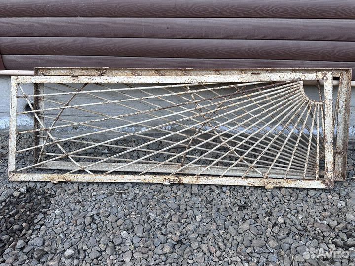 Металлические решетки бу