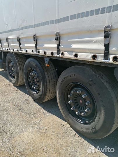 Полуприцеп шторный Krone SDP27, 2011