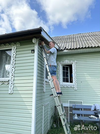 Установка камер видеонаблюдения