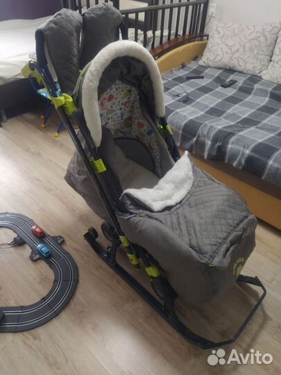 Санки коляска ника 7 3