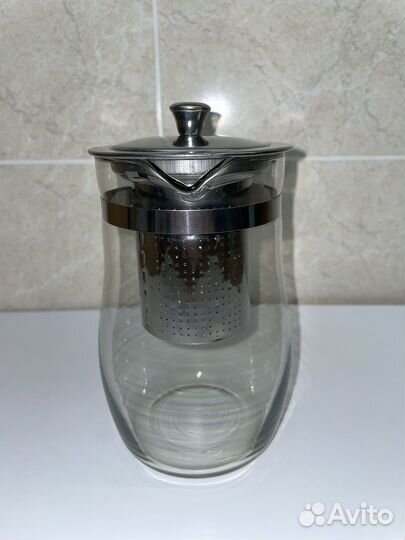 Чайник заварочный 750 мл стеклянный