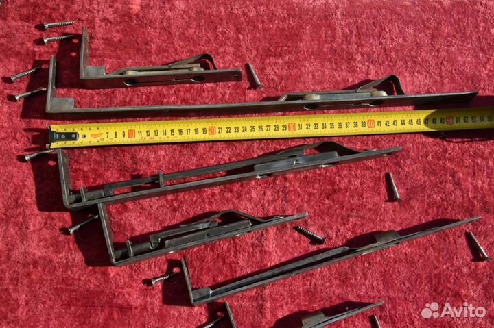 Старинные шпингалеты для двустворчатых дверей