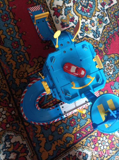 Трек конструктор полицейский участок