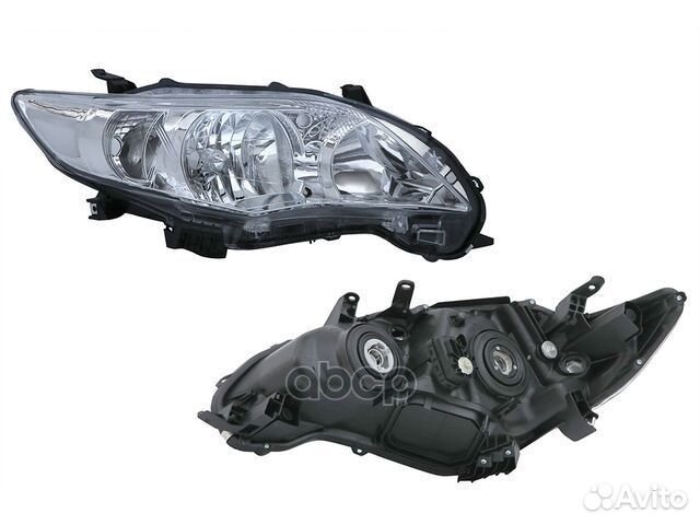 Фара правая с корректором corolla 2010-2013 SAI