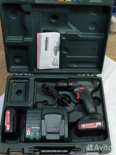 Шуруповерт metabo 14.4