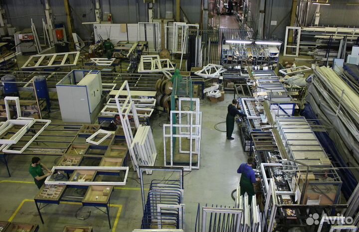 Пластиковое окно 1.5м/1.2м