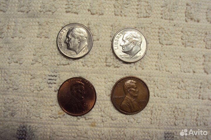 Монеты разных стран, лот №1