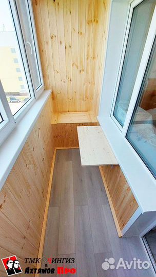 Обшивка и остекление балконов, ремонт окон